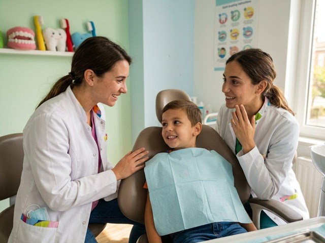 Atención odontológica para niños con miedo al dentista en Alcorcón