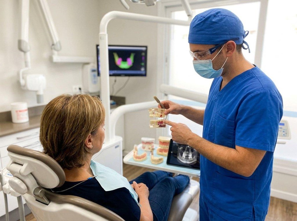 Foto 1 Cirugía preimplantológica con regeneración ósea en Alcorcón
