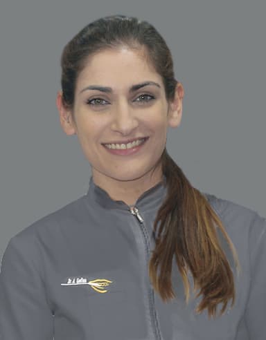 Agostina Godino, odontóloga de la clínica dental Dr. Godino en Alcorcón