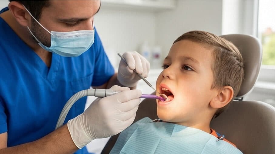 Tratamientos de odontopediatría para niños en Alcorcón